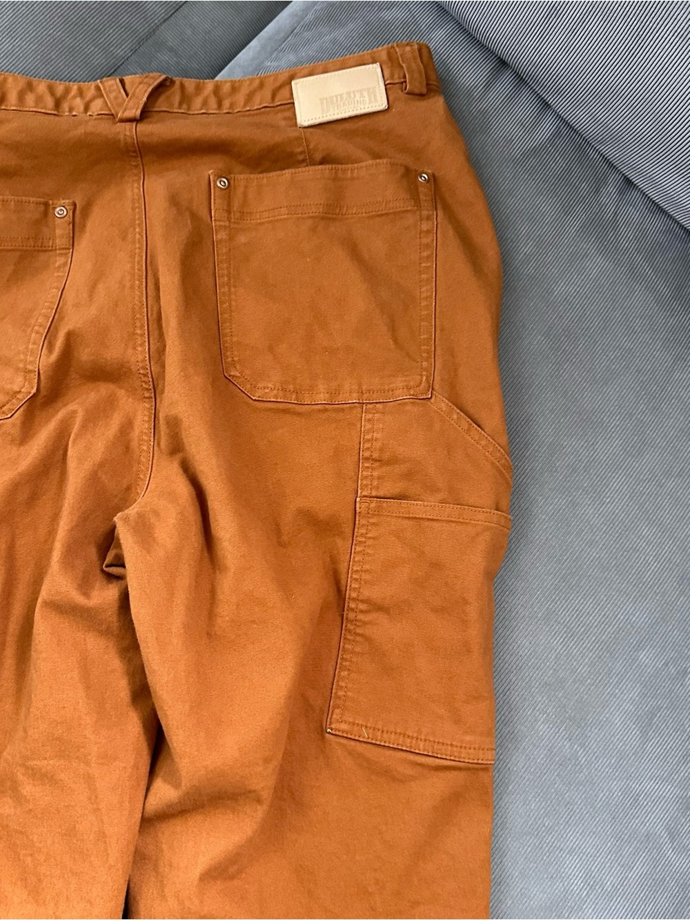 Duluth Trading Co. Utility Work Pants Womens 18x29 Double Knee Carpenter - Picture 7 of 10
